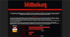 Desktop Screenshot of bdsmania.org
